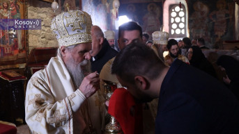 Patrijarh Porfirije služio liturgiju u Pećkoj patrijaršiji