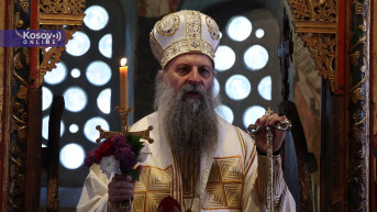 Patrijarh Porfirije služio liturgiju u Pećkoj patrijaršiji