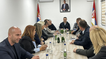 Petković sa političkim predstavniccima Srba sa Kosova