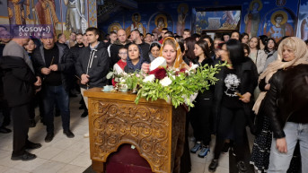 Severna Mitrovica, Ponoćna uskršnja liturgija