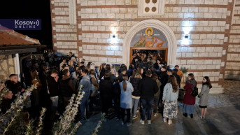Severna Mitrovica, Ponoćna uskršnja liturgija