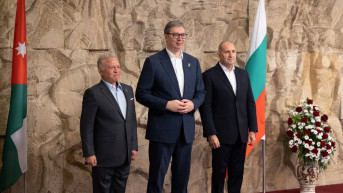 Vučić sa kraljem Abdulom II i Rumenom Radevim