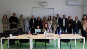 Studentima Međunarodnog poslovnog koledža u Mitrovici američki advokati Kfora održali predavanje