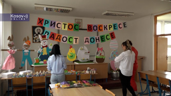 Studenti i predškolci ukrašavali Vaskršnja jaja na Učiteljskom fakultetu 