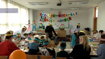 Studenti i predškolci ukrašavali Vaskršnja jaja na Učiteljskom fakultetu 