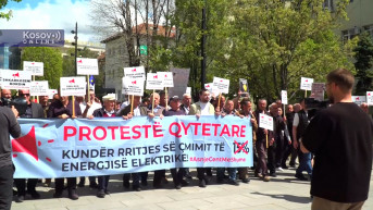 Protest protiv poskupljenja struje u Prištini