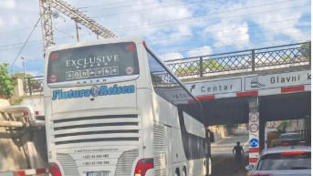 Autobus sa Kosova u Zagrebu