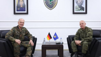Jašari sa direktorom operacija nemačkog Bundesvera Fajferom