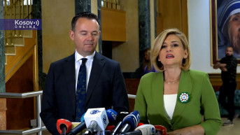 Mimoza Kusari-Ljilaj i Faton Peci