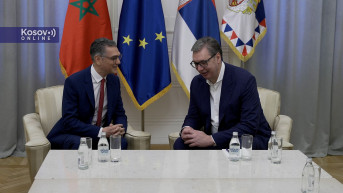 Mohamed Amin Belhaž i Aleksandar Vučić