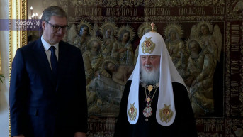 Patrijarh Kiril  i Aleksandar Vučić