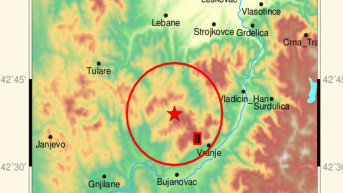 Zemljotres Vranje
