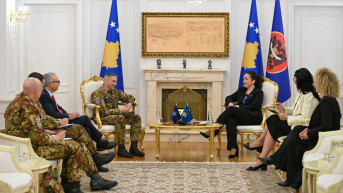 Vjosa Osmani i Enriko Barduani