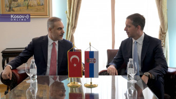 Marko Đurić sa ministrom spoljnih poslova Turske Hakanom Fidanom