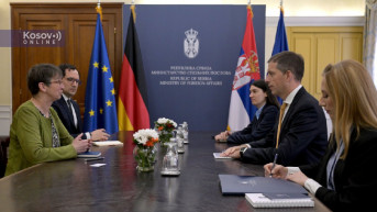 Ministar spoljnih poslova Srbije Marko Đurić i ambasadorka Nemačke u Srbiji Anke Konrad