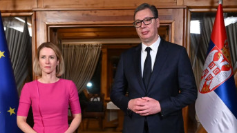 Aleksandar Vucic i Kaja Kalas