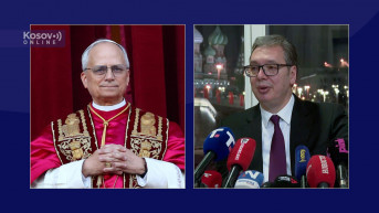 Aleksandar Vucic i papa Lav XIV