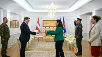 Osmani i ambasador Letonije
