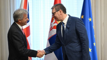 Edvard Ferguson i Aleksandar Vučić