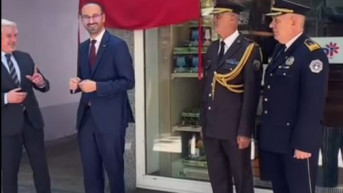 Spomen ploča u Bonu, na mestu nekadašnje vlade Kosova u egzilu