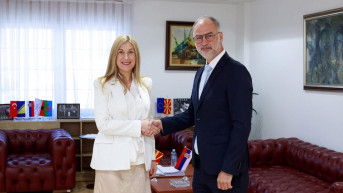 Stoilković sa ambasadorkom Srbije Nevenom Jovanović