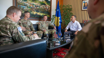 Komandant Regionalne komande Istok Kfora sa Hetemijem