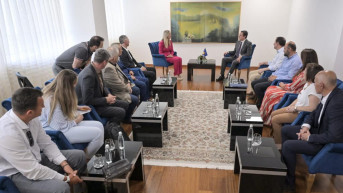 Kurti sa Radnom grupom za projekat puta Tetovo-Prizren