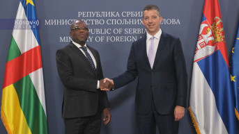 Marko Đurić i ministar Centranoafričke Republike