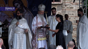 Mitropolit Teodosije na Vidovdan u Gračanici