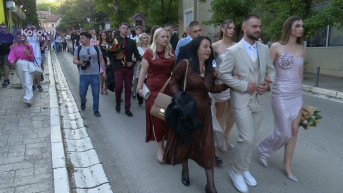 Proslava mature Medicinske škole sa domom učenika u Severnoj Mitrovici
