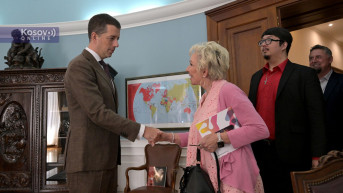  Sastanak ministra Ðurića sa Elejn Bek