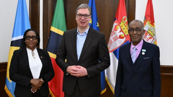 Vučić sa Blanšet, Fransisom i Norbertom