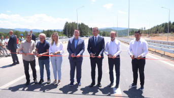 Otvaranje dela autoputa Kičevo-Ohrid