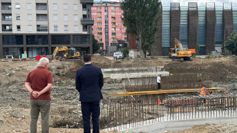 Eljbert Krasnići obišao radove na izgradnji mostova na Ibru