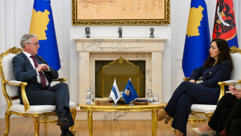 Vjosa Osmani i Džerard Mekgark