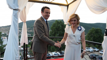 Aljbin Kurti i Mimoza Kusari Ljilja