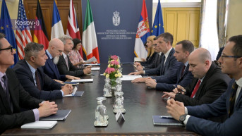 Đurić i Petković sa ambasadorima Kvinte i EU