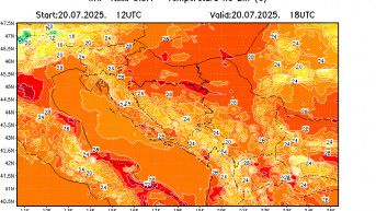 Crveni meteo-alarm u celoj Srbiji