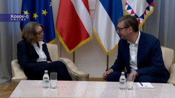Aleksandar Vučić i ambasadorka Danske u Beogradu Pernil Daler Kardel