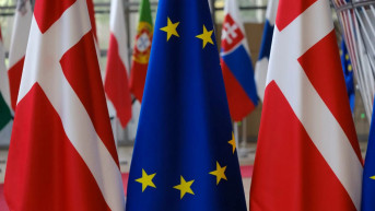 Zastave Danske i EU