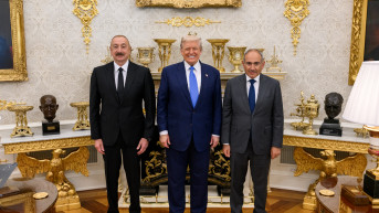 Ilham Alijev, Donald Tramp i Nikola Pašinjan