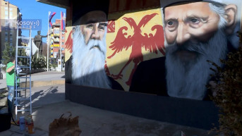 Mural u Severnoj Mitrovici