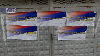 Plakati na severu Kosova