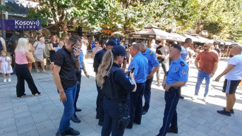Policija brani igre bez granica u Severnoj Mitrovici