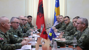 Predstavnici Generalštaba Albanije i KBS
