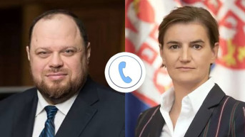 Ana Brnabić sa predsednikom ukrajinske Vrhovne rade Ruslanom Stefančukom
