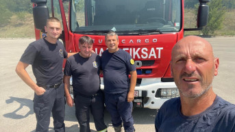 Vatrogasci iz Kuršumlije gasili požar kod Podujeva