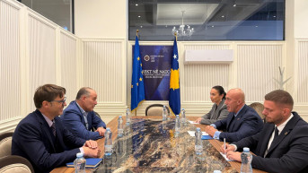 Ramuš Haradinaj i Tomas Buš