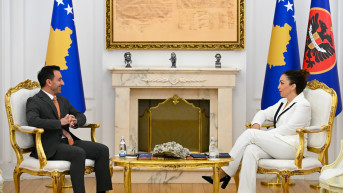 Dimalj Baša i Vjosa Osmani