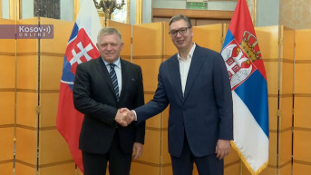 Aleksandar Vučić i Robert Fico